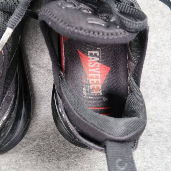 Nike Shoes Mens 10.5 Air Max 270 Sneakers Athletic Running Trainer Black Casual - Picture 9 of 13